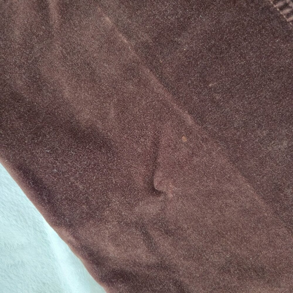 LL Bean Brown Corduroy Pants Sz 6 Straight Leg Gorpcore Y2K Granola Academia - Picture 8 of 12